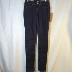 NWT True Religion low rise forsaken Shannon skinny jeans women's size 2 EU 26